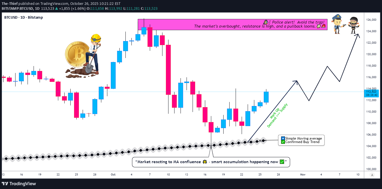 خریدBTC،تکنیکال،The-Thief