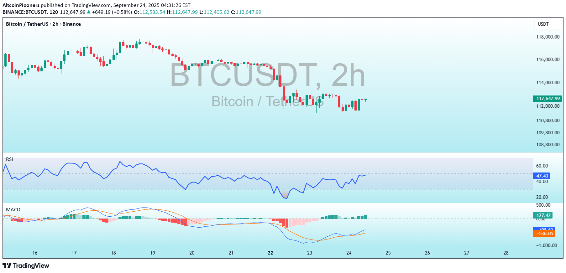 SellBTC،Technical،AltcoinPiooners