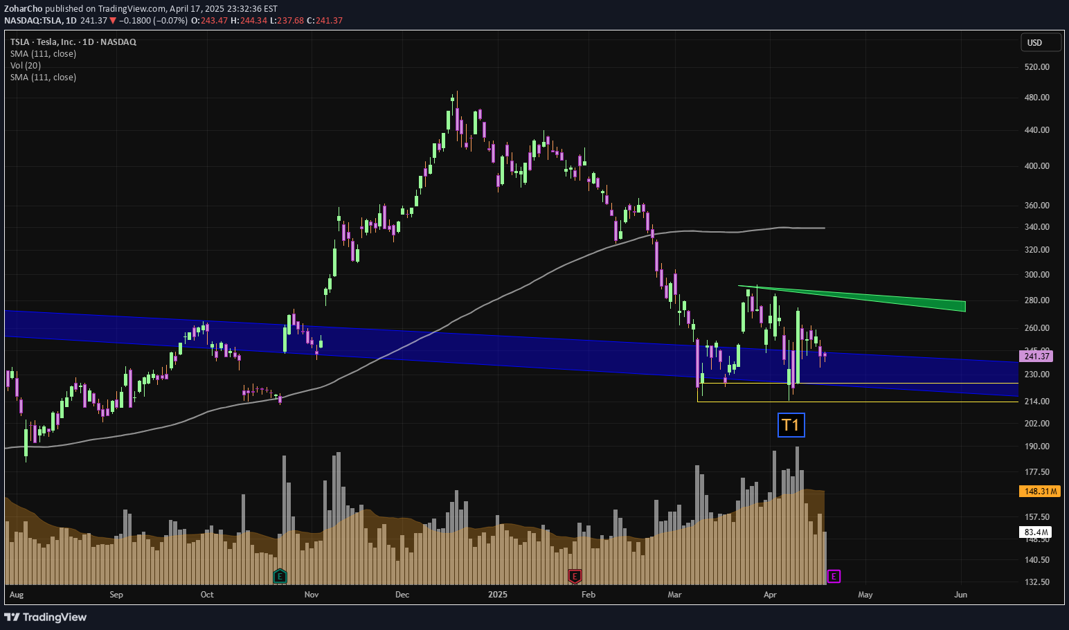 BuyTSLAX،Technical،ZoharCho