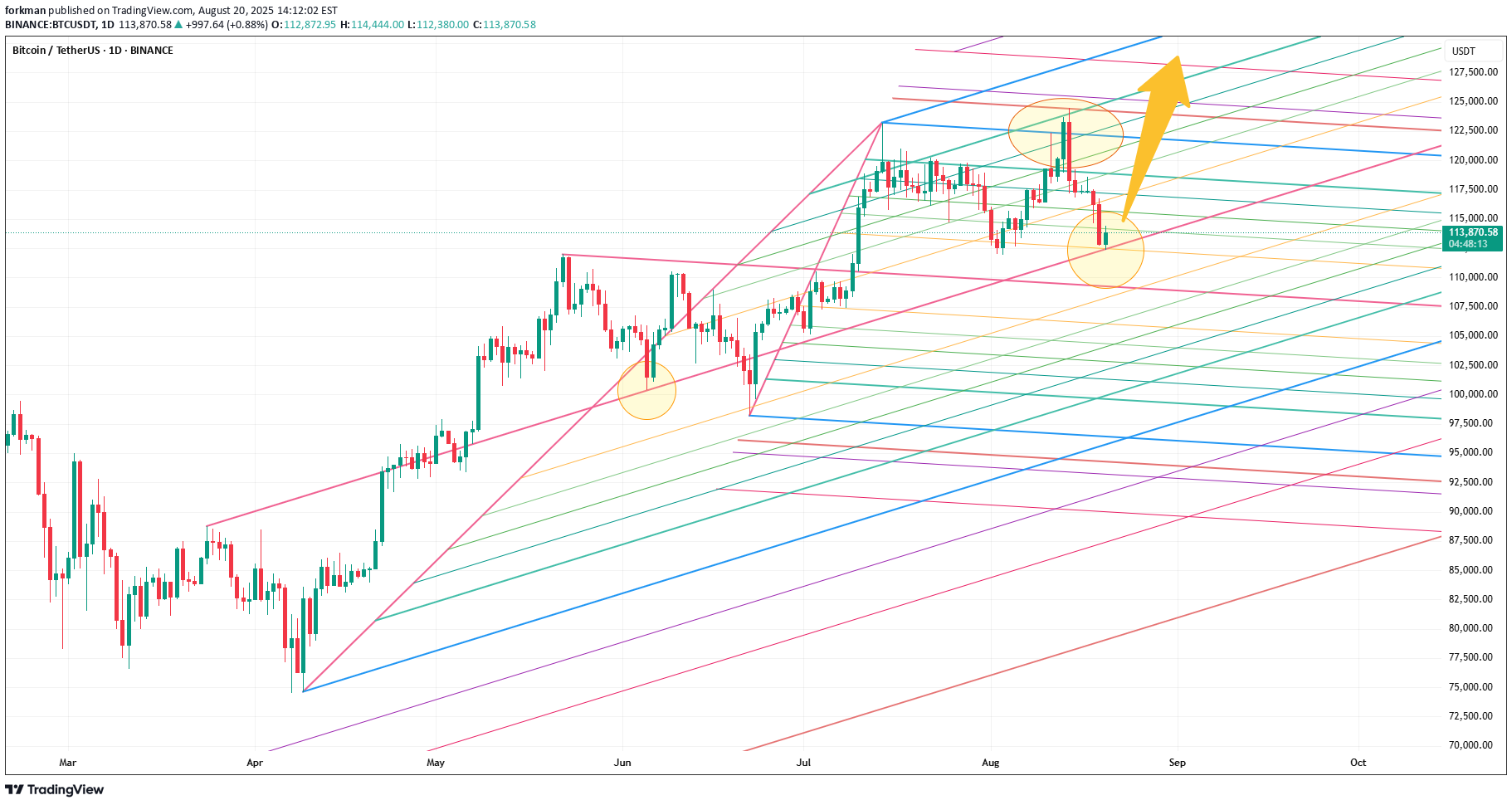 BuyBTC،Technical،forkman