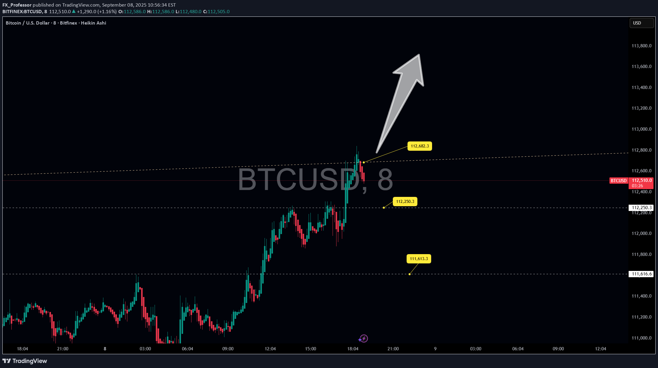 BTC،تکنیکال،FX_Professor