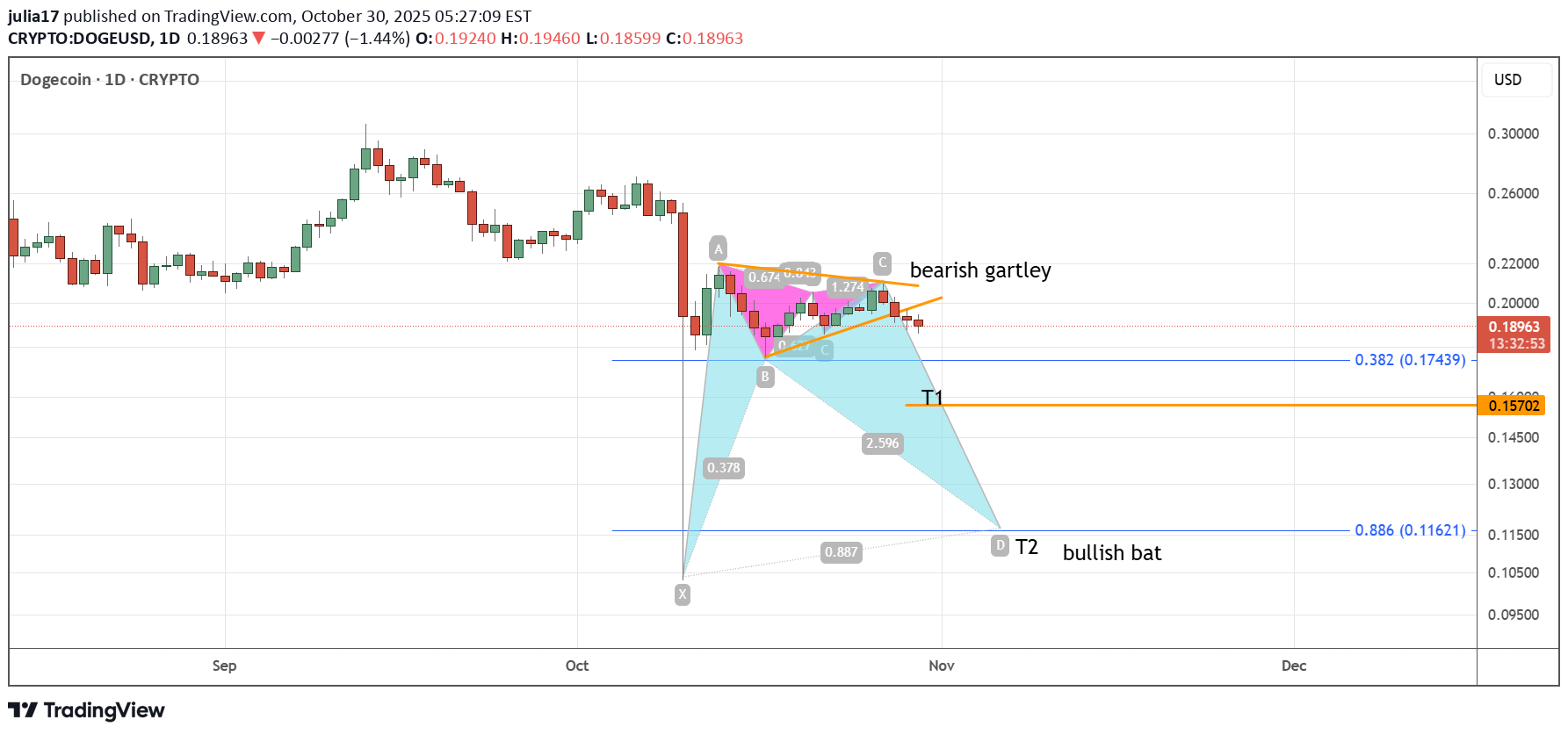 SellDOGE،Technical،julia17