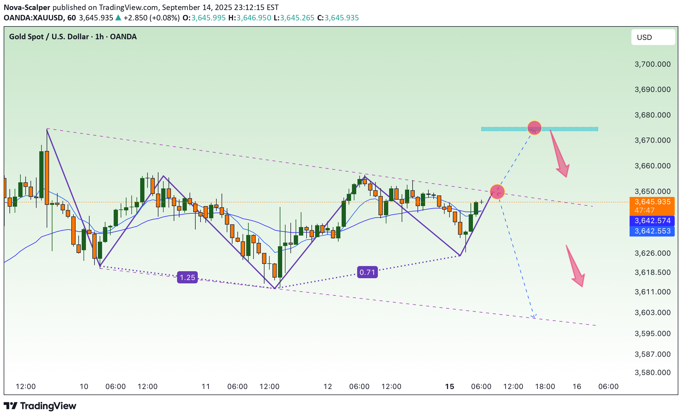 İndirimPAXG،Teknik،Nova-Scalper