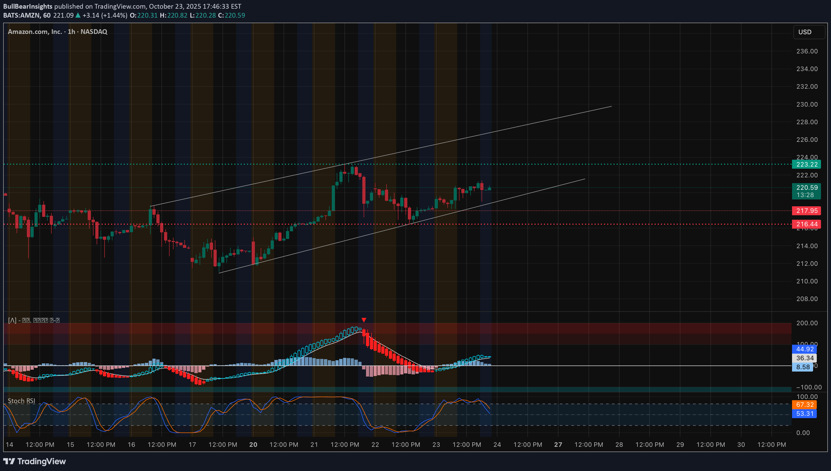 AMZNX،تکنیکال،BullBearInsights