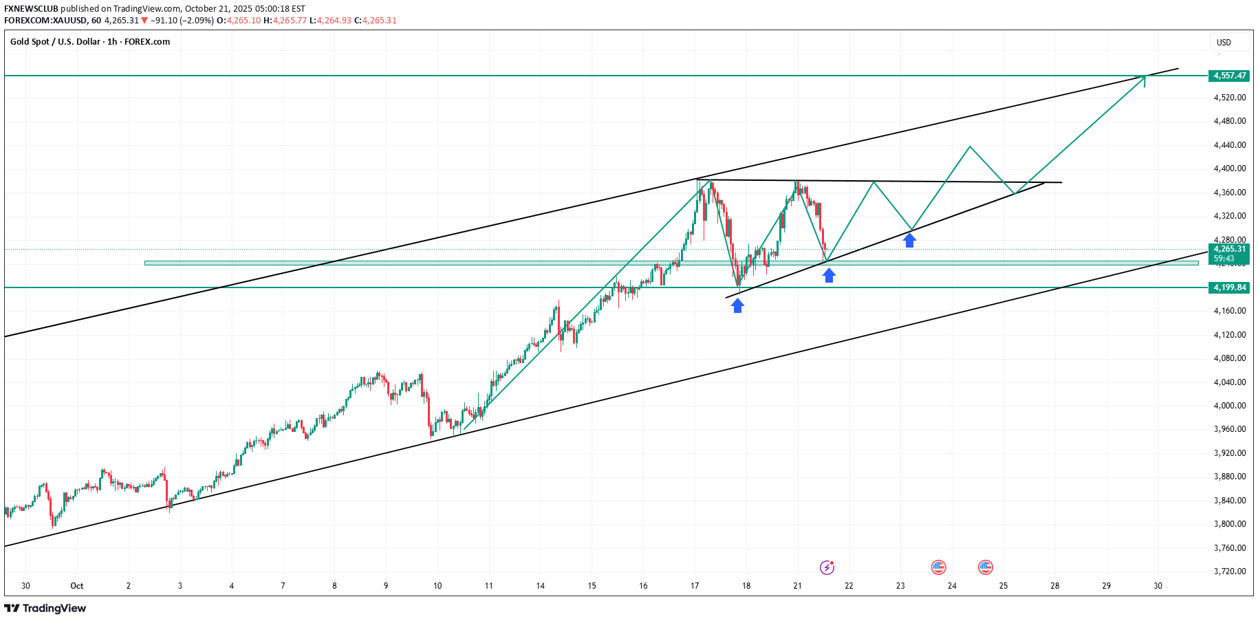 خریدPAXG،تکنیکال،FXNEWSCLUB