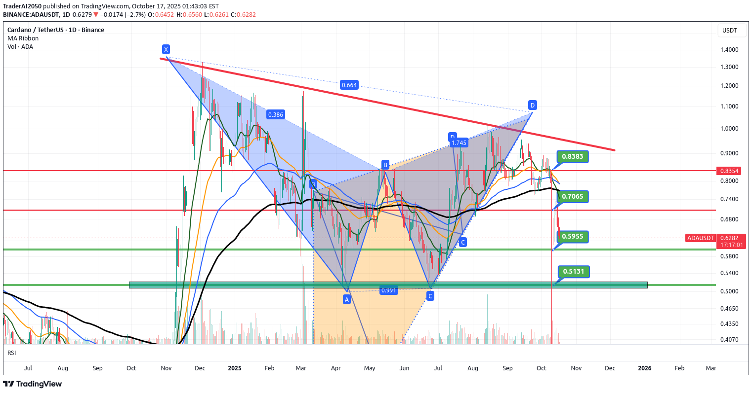 ADA،تکنیکال،TraderAI2050